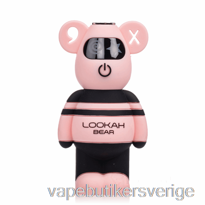 Vape Sverige Lookah Bear 510 Batteri Rosa